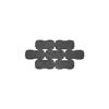 Picture of Concrete clinker 22X11X8cm black water permeable