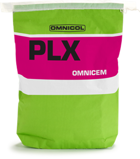 Picture of Omnicol Omnicem PLX powder tile adhesive white 25 kg