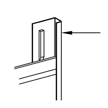 Picture of Connecting profile 45/15/8 L=3M Alu C60 Anthracite