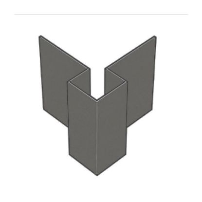 Picture of Outer corner Cedral Click L=3M Alu C14 Atlas Brown
