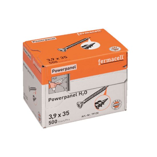 Afbeeldingen van Fermacell schroef 3,9x35 mm Powerpanel H2O 500 st