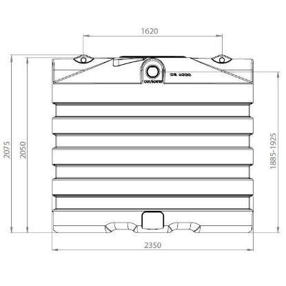 Image de Regenwaterput 6000l budget