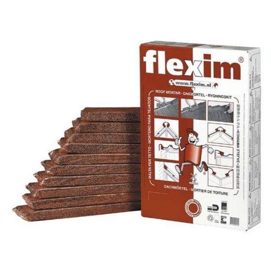 Flexim dakmortel donkerbruin 20 lt