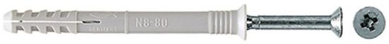 Afbeeldingen van Ficher nail plug - 8x100/60S - 50pcs