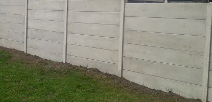 betonplaat omheining