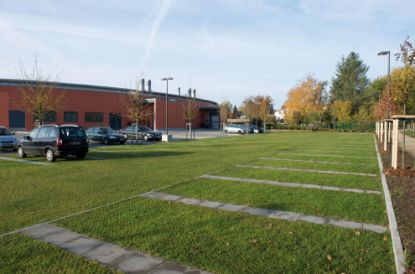 Picture of ACO Hexagrass groen kunststof grasdallen 580 x 390 x 38 mm