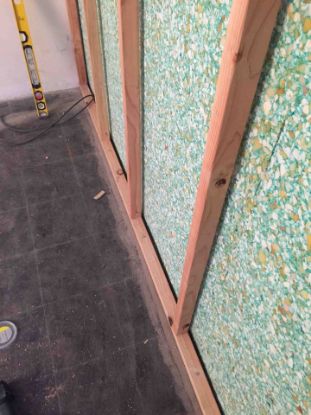 Afbeeldingen van Agglomer geluidsisolatie 2m x 1m dikte: 2 cm