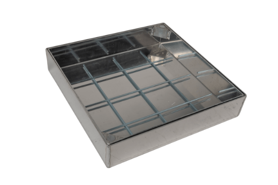 Image de Alu Klinerdeksel Basic Line - 8cm 50x50