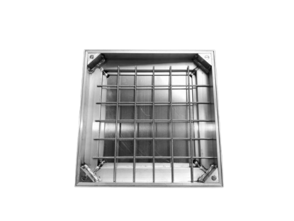 Afbeeldingen van ALU klinkerdeksel yucon - 70 x 70 x 10