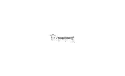 Afbeeldingen van Zeskanttapbout M12 x 60 ZN