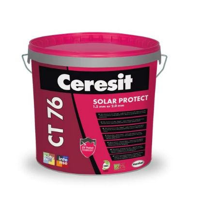 Afbeeldingen van Crepi Ceresit CT76 1.5 Silicaat-Siliconegips Solar Protect Basis Wit 25kg