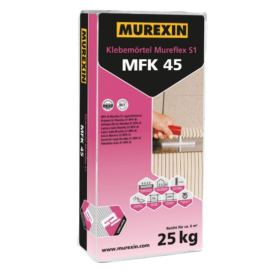 Image de Murexin MFK45 flexibele tegellijm wit 25kg