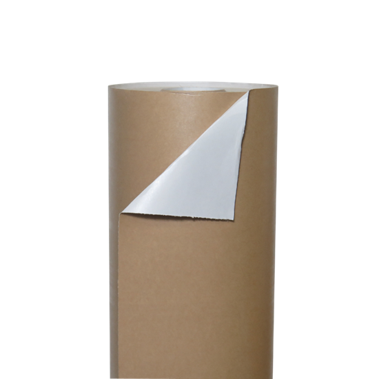 Picture of BP De Witte Professionele Stucloper Protectiekarton Eco Bruin Wit 75m2