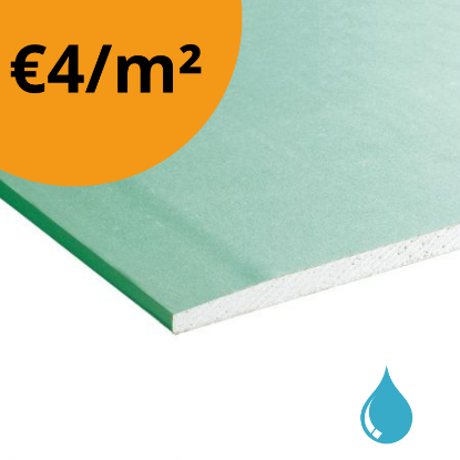 groene gipsplaat