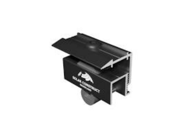 Picture of Zonnepaneel Veerklem Rail Eind 35x55 Alu Zwart