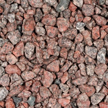 Afbeeldingen van Granietsplit rose/rood 8-16 mm 500kg